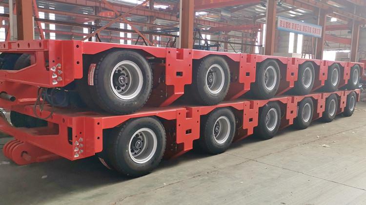 250 Ton Multi Axle Modular Trailer for Sale in Vietnam - Shiyun Vehicle