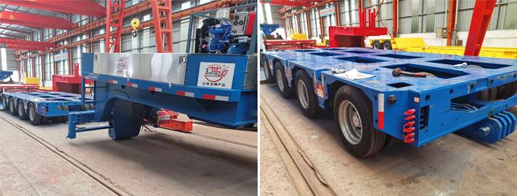 250 Ton Multi Axle Modular Trailer for Sale in Vietnam - Shiyun Vehicle