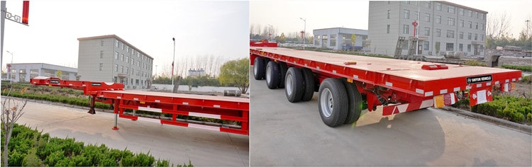 4 Axle Extendable Blade Trailer 