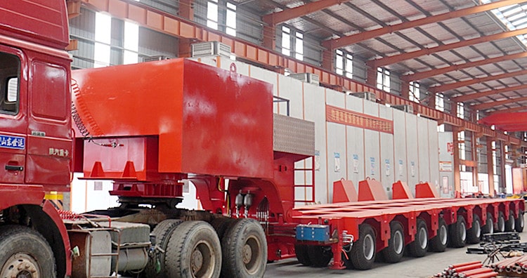 Multi Axle Hydraulic Modular Trailer for Sale
