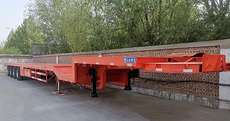 4 Axles 56 Meters Trailer for Sale in Chile