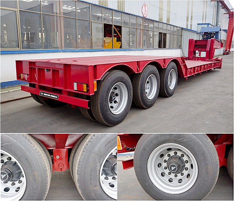 3 Axle 80 Ton Removable Gooseneck Trailer for Sale in Guyana