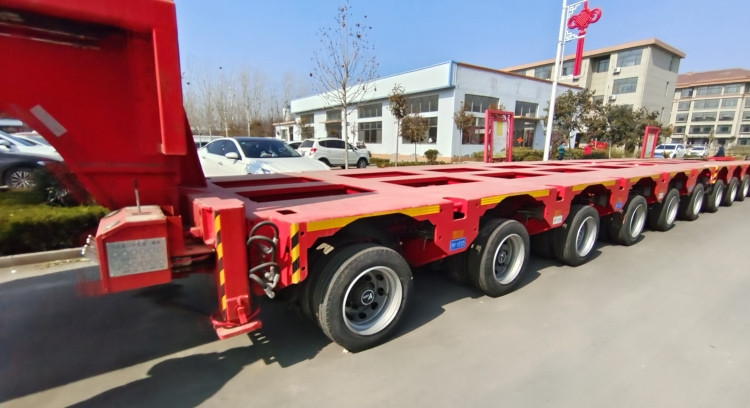 Nicholas Modular Hydraulic Muti Axle Trailer for Sale in Vietnam - Shiyun Vehicle