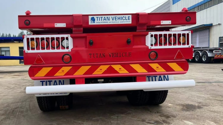  tri axle container chassis