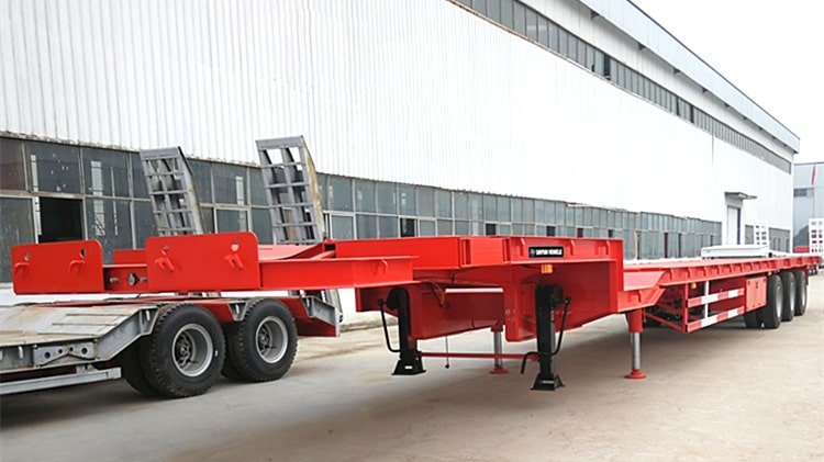 3 axle extendable trailer