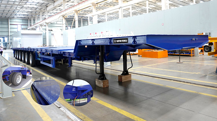 6 axle extendable blade trailer