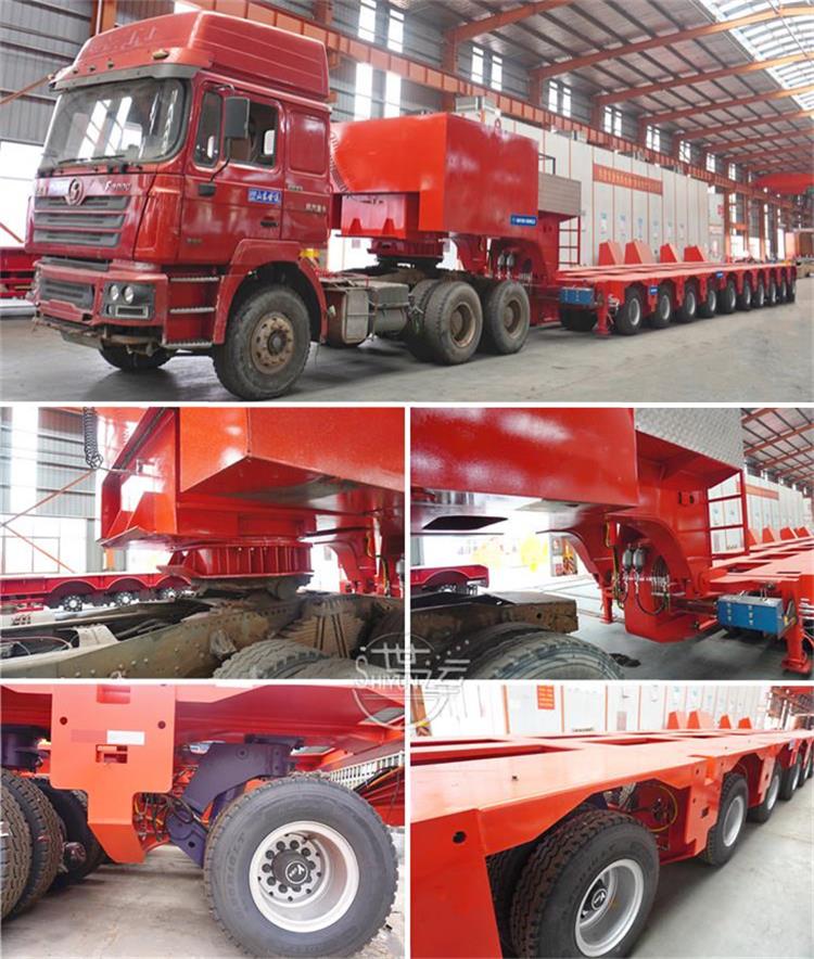 Applications of hydraulic modular trailer