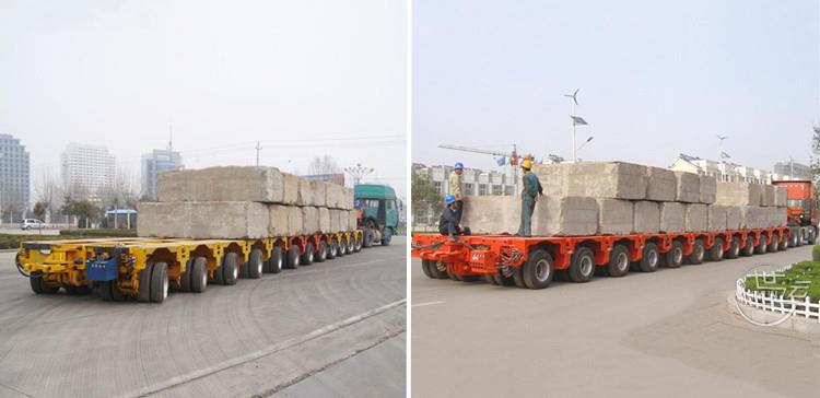 Modular Trailer for Sale  Hydraulic Multi Axle Trailer - Shiyun Vehicle