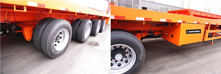 Shiyun 6 Axle Extendable Trailer for Sale
