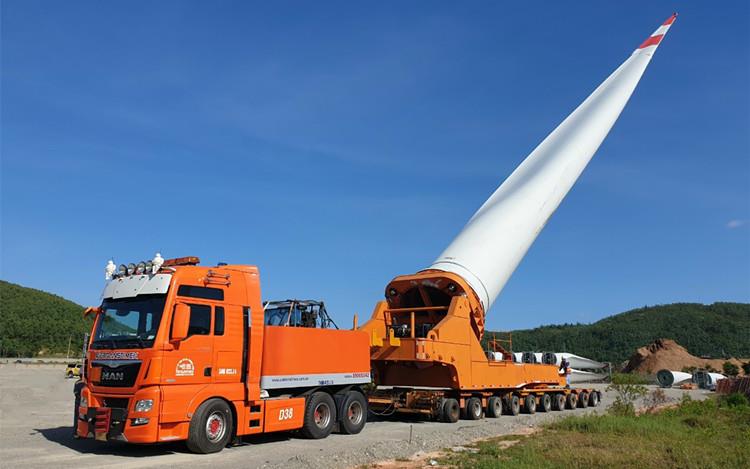 Wind Blade Adaptor for Wind Turbine Transportation - Shiyun Vehicle