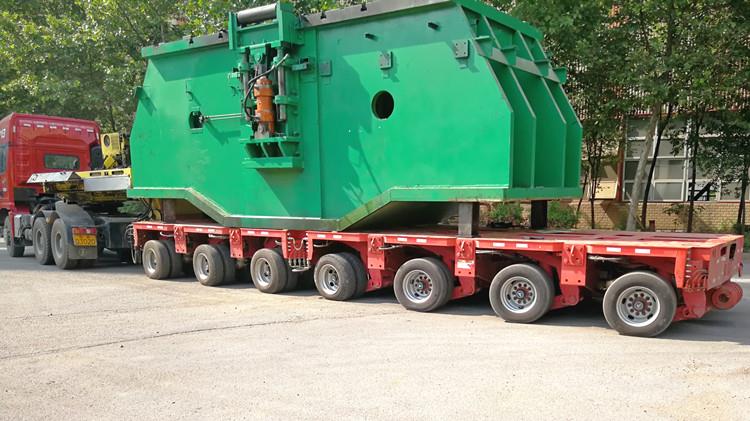 7 Axles Lines Modular Hydraulic Trailer for Sale - Shiyun Vehicle