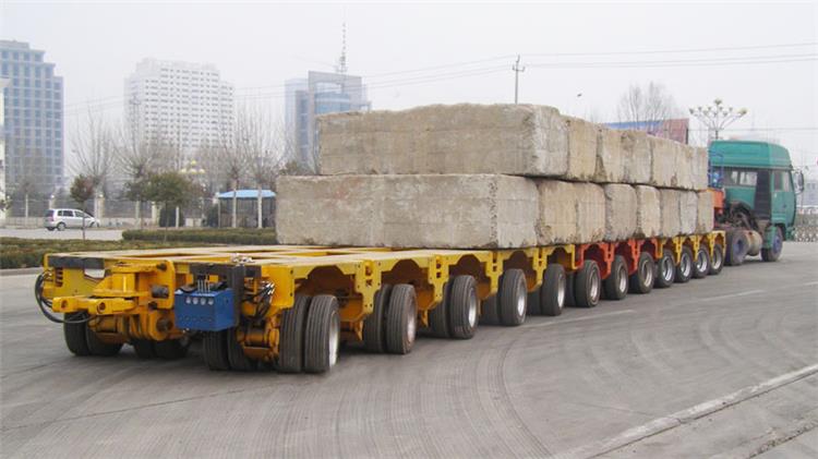 250 Ton Hydraulic Multi Axle Trailer for Sale - Shiyun Vehicle