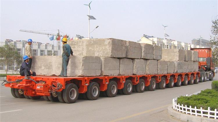 12 Axis Lines 250 Ton Modular Trailer for Sale - Shiyun Vehicle