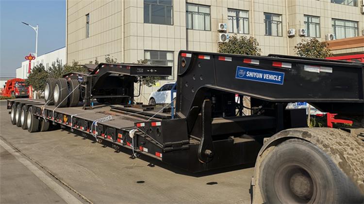 4 Axle Lowboy Gooseneck Trailer for Sale with Best Price
