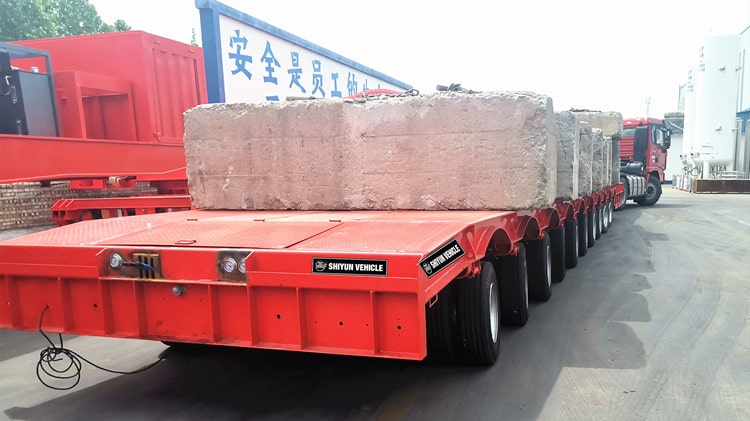 10 Axle Extendable Tower Trailer for Sale - Shiyun Vehicle