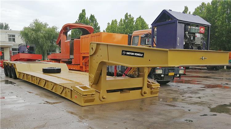 3 Line 6 Axle 150 Ton Detachable Gooseneck Trailer for Sale Price Manufacturer