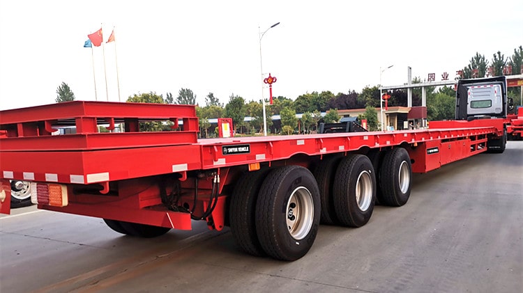 Extendable Trailer for Wind Blade's Transportation for Sale - Shiuyn Vehicle
