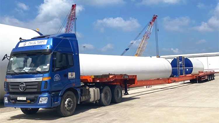 4 Axle 56 Meters Trailer for Sale - Shiyun Vehicle