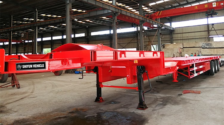 Tri Axle 52m Extendable Trailer for Sale - Shiyun Vehicle
