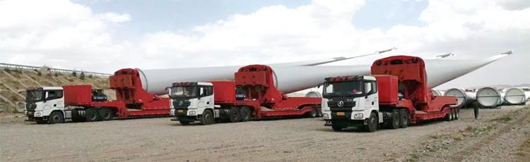 Windmill Blade Adapter Trailer with Low Bed for Sale - Shiyun Vehicle