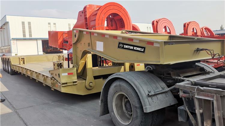 Heavy Duty Hydraulic Gooseneck Lowboy