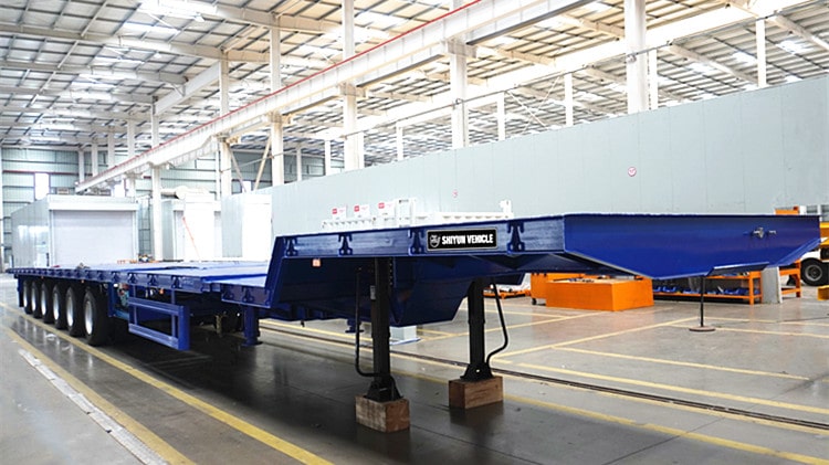 6 Axle Manac Extendable Trailer for Sale - Shiyun Vehicle