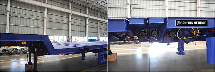 6 Axle Manac Extendable Trailer for Sale - Shiyun Vehicle