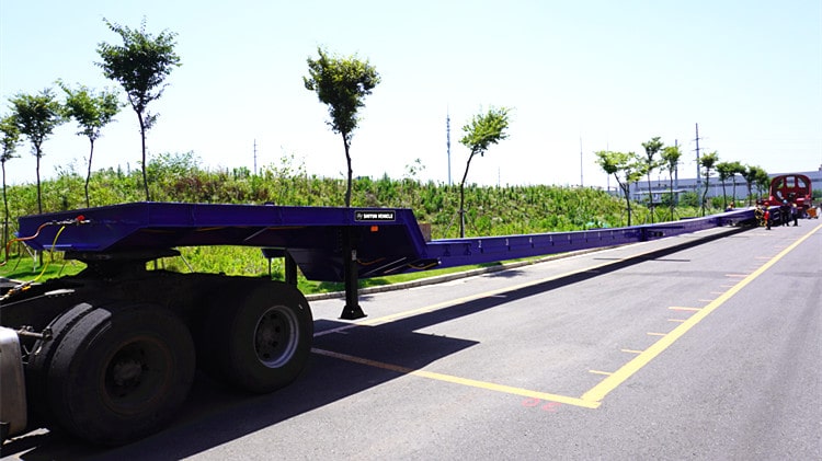 6 Axle Manac Extendable Trailer for Sale - Shiyun Vehicle