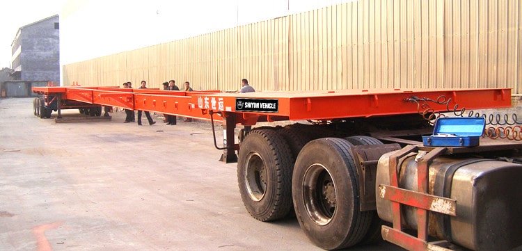 45 mts Length Extendable Trailers for Blade for Sale - Shiyun Vehicle