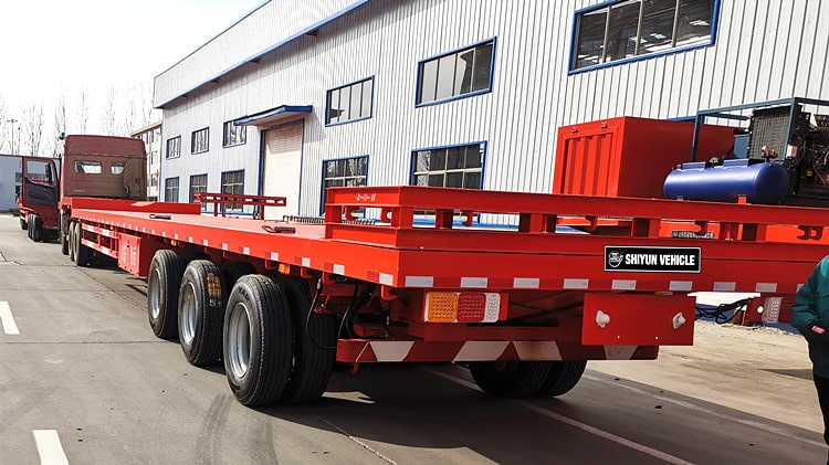 43 Meters Extendable Trailers for Sale - Shiyun Vehicle