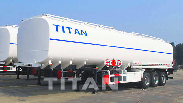 3 Axle 40000 Liters Fuel Tanker Trailer for Sale Price