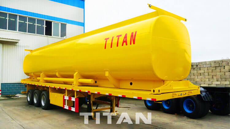 3 Axle 45000 Liters Diesel Tanker Trailer for Sale Manufacture