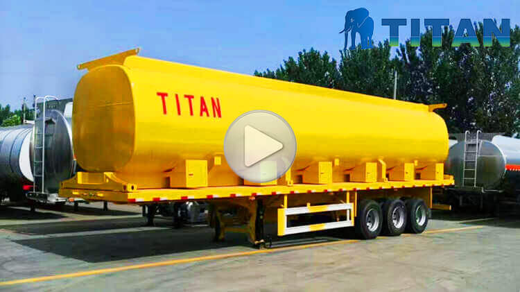 3 Axle 45000 Liters Diesel Tanker Trailer for Sale Manufacture