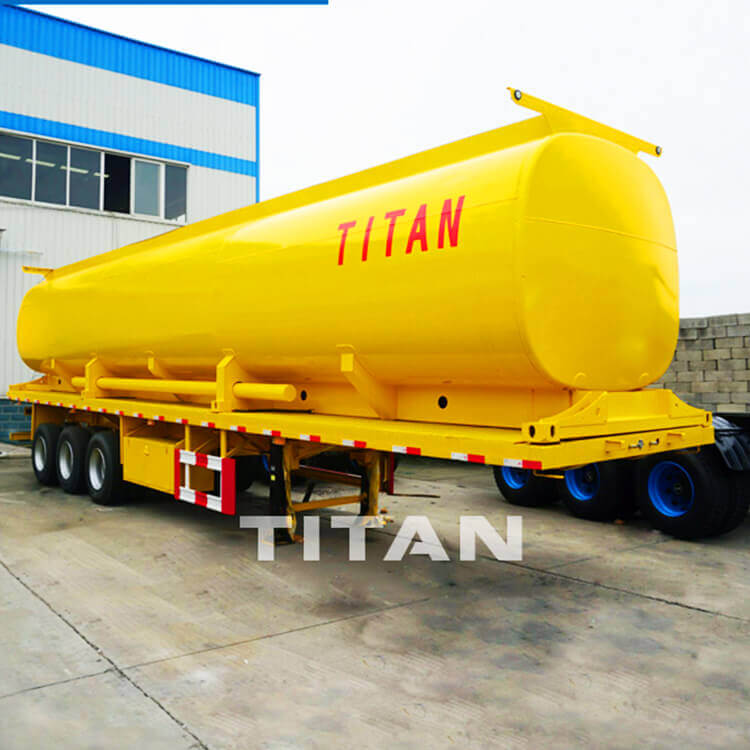 3 Axle 45000 Liters Diesel Tanker Trailer for Sale Manufacture