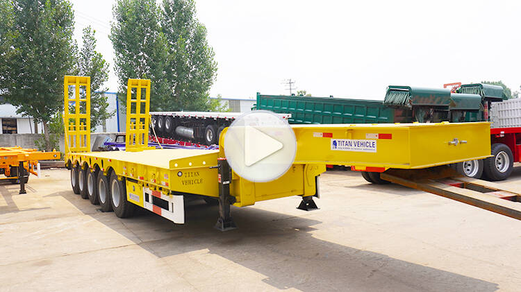 5 Axle Drop Deck Semi Trailer for Sale in Madagascar