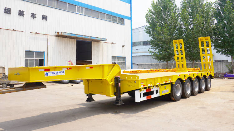 5 Axle Drop Deck Semi Trailer for Sale in Madagascar