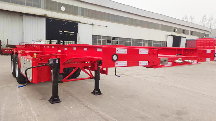 2 Axle 20 ft Skeletal Trailer for Sale Price in Ghana