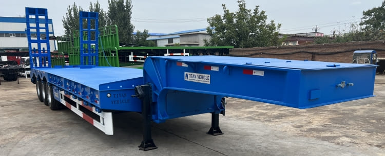 low bed trailer