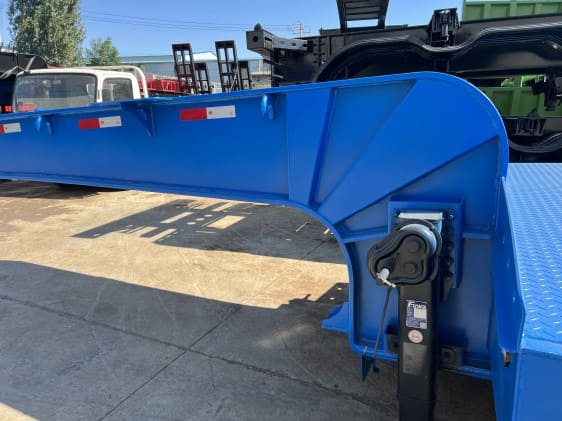 60 Ton 3 Axle Low Bed Trailer for Sale