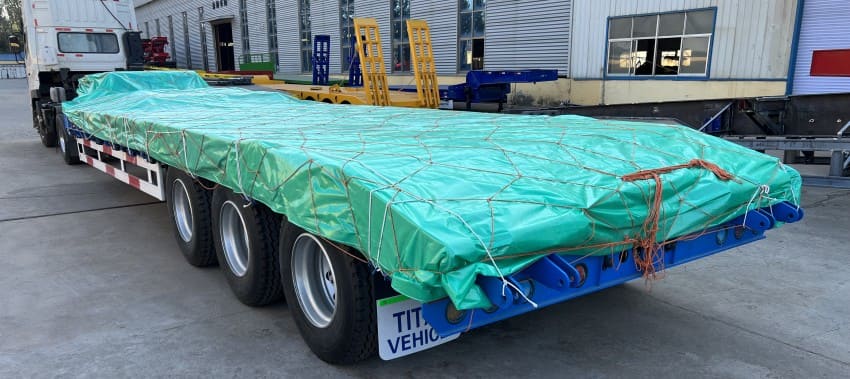 60 Ton 3 Axle Low Bed Trailer