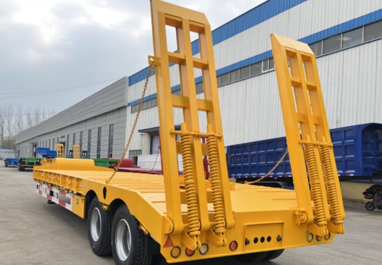 2 Axle Semi Low Loader Trailer