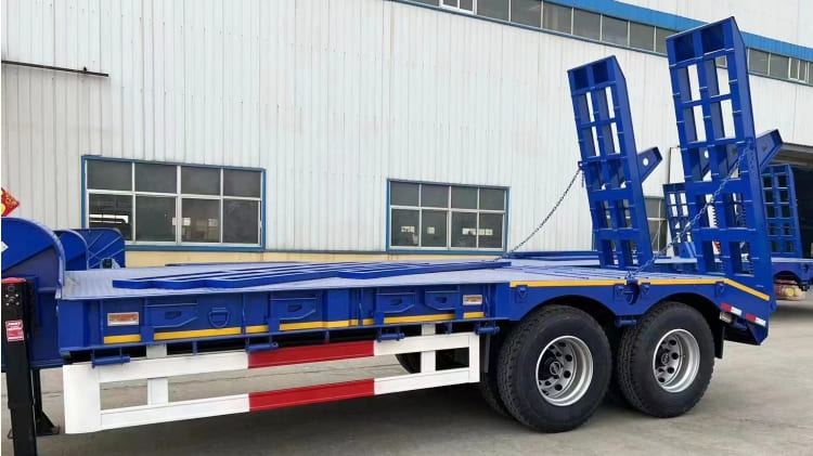 2 Axle Low Bed Trailer Manufacturers