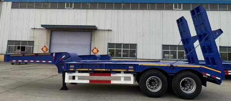 2 Axle Low Bed Trailer Manufacturers