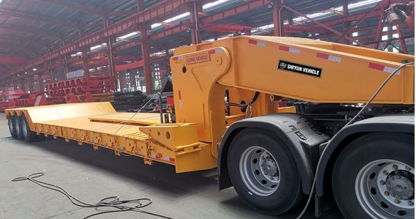 100ton Removable Gooseneck Trailer for Sale in Nigeria