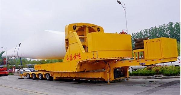 Windmill Rotor Blade Trailer will be sent to Qui Nhon