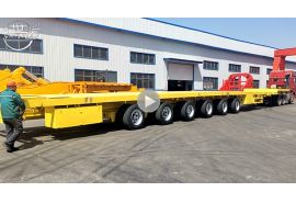 6 Axle Telescopic Trailer for Blade